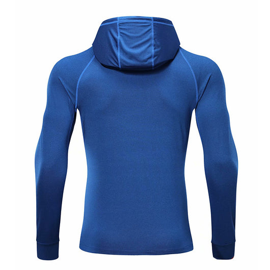 Traje de Entrenamiento Ajustado de Manga Larga con Tecnología Stretch - Image 8