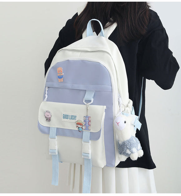 Mochila Escolar Minimalista para Adolescentes
