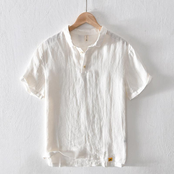 Camiseta Casual Hombre Tejido Ligero Transpirable