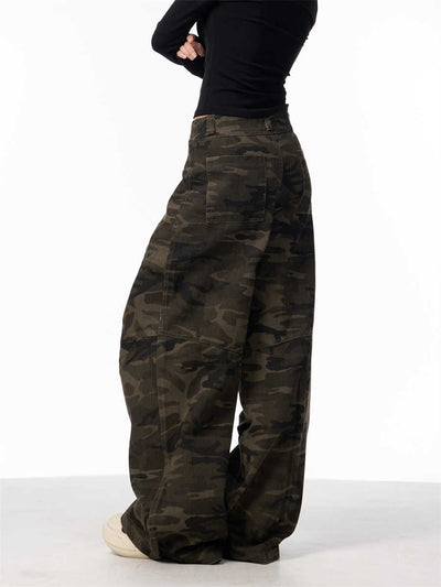 Pantalones Vaqueros Camuflaje Cintura Alta para Mujer - Comodidad y Estilo - Image 6