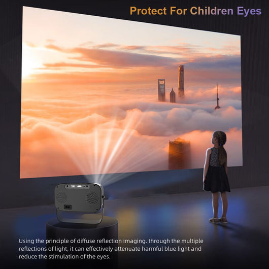 Proyector Portátil HD Inteligente para Oficina en Casa - Image 10