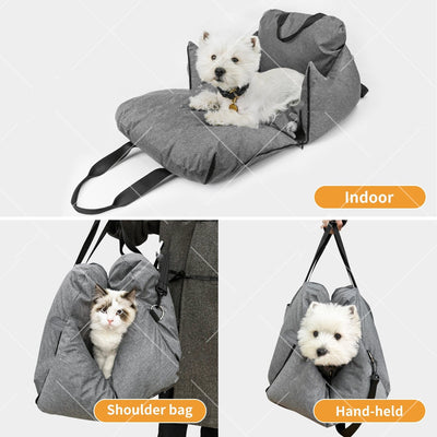 Transportín de Auto para Mascotas Desmontable y Lavable - Image 5