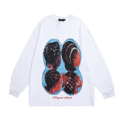 Camiseta Hip Hop con Estampado Gráfico para Hombre - Image 7