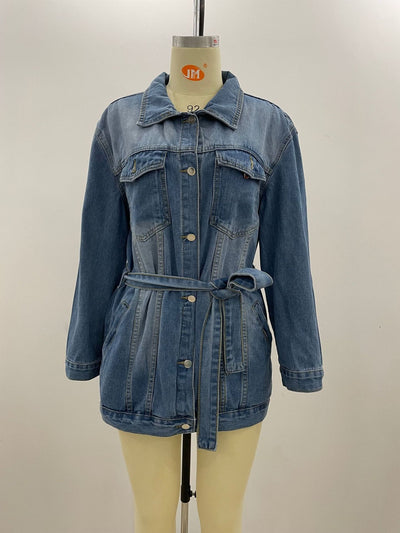 Chaqueta de Mezclilla 100% Algodón para Mujer - Colección Otoño - Image 11