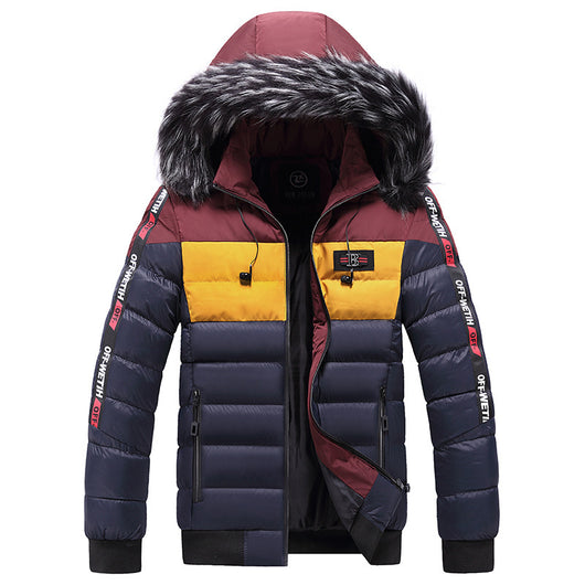 Chaqueta Impermeable para Hombre con Capucha Acolchada - Invierno - Image 7