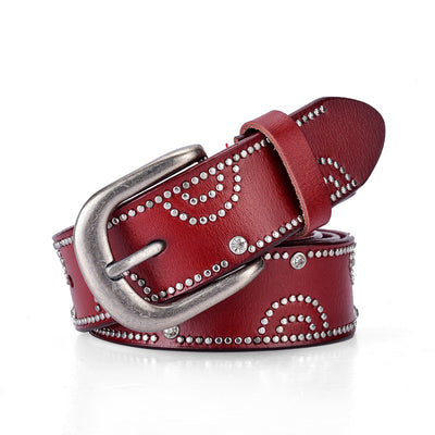 Cinturón Femenino con Hebilla de Aleación y Detalles de Strass - Image 20