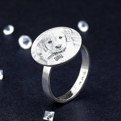 Anillo Personalizado para Mascotas en Plata 925 - Image 6