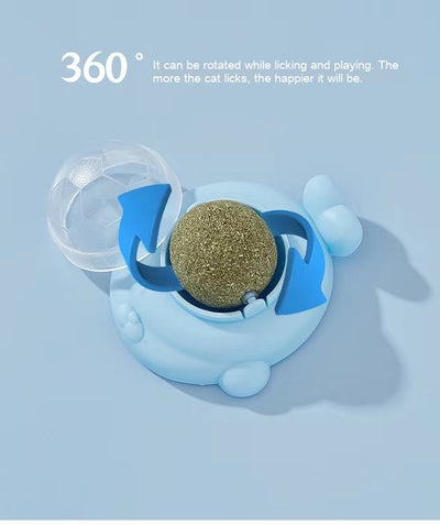 Light green turtle-shaped catnip toy with a clear, football-patterned dome filled with catnip. - Image 16