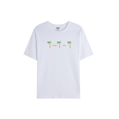 Playera Corta para Mujer con Ilustración Cute de Letras Coco - Image 2