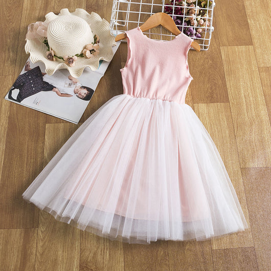 Falda de Tirantes con Malla Estilo Coreano para Niña - Image 15