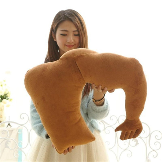 Almohada Abrazo Forma Brazo Musculoso - Cojín Peluche Novio - Image 12