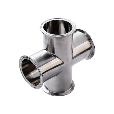 Válvula de Vacío Rápida de Acero Inoxidable 304 - Conexión Cuádruple - Image 8