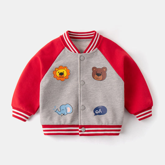 Chaqueta Deportiva de Béisbol Infantil Estilo Internacional para Otoño - Image 10
