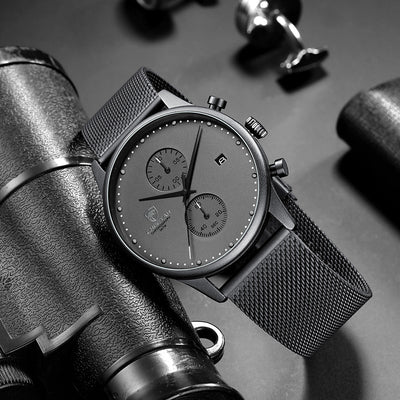 Reloj Empresarial CHEETAH para Hombre - Acero Inoxidable Resistente al Agua - Image 10