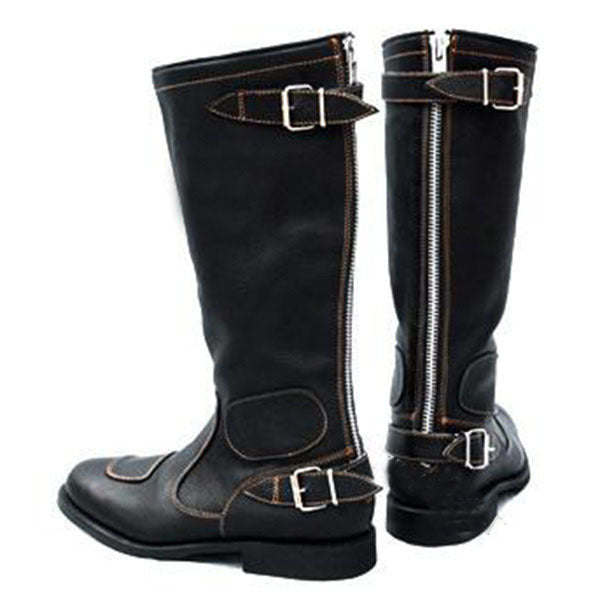 Botas de Motociclista Talla Grande con Refuerzos Metálicos - Image 3