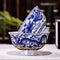 Tazones de Fideos Cerámica Porcelana de Hueso Premium