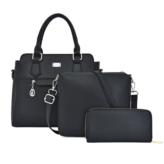 Bolsa Funcional Mamá e Hijo de Tres Piezas - Diseño Elegante y Amplia Capacidad - Image 2