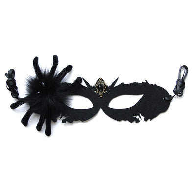 Máscara Araña Negra Danza Mortal para Halloween - Image 11