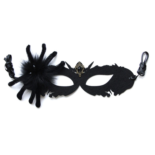 Máscara Araña Negra Danza Mortal para Halloween - Image 11