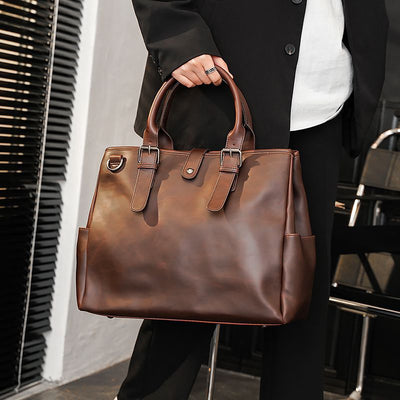 Bolso Ejecutivo de Gran Capacidad con Correa Diagonal - Image 4