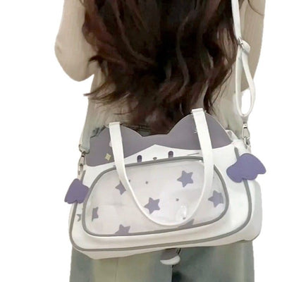 Bolsa Tote Crossbody con Diseño de Búho Cartoon para Niña - Image 5