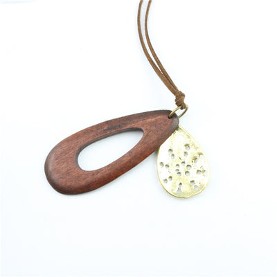 Collar Étnico Vintage de Algodón y Lino - Image 3