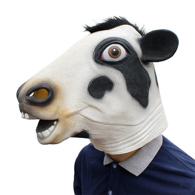 Máscara de Vaca de Látex para Fiesta de Halloween - Image 6