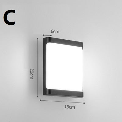 Lámpara de Pared Exterior Impermeable y Moderna - Image 16