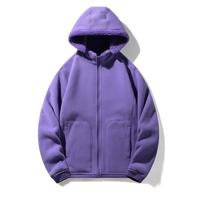Chaqueta Polar Fleece para Hombre - Abrigo Térmico Outdoor - Image 3