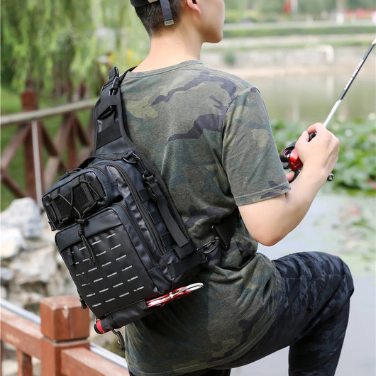 Bolsa Deportiva Táctica para Pecho con Diseño Camuflado - Image 3