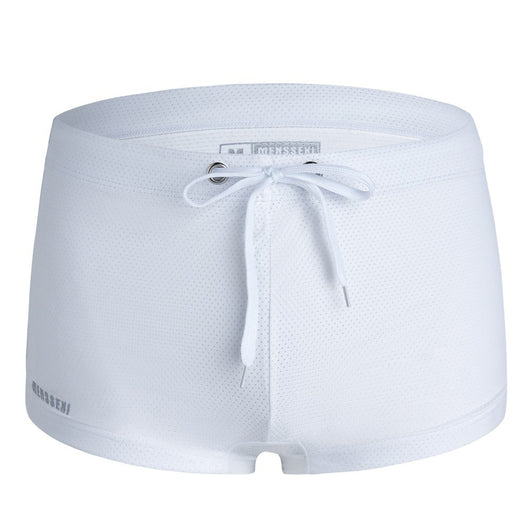Bóxer de Baño Hombre Cintura Baja - Tela Elástica para Playa y Aguas Termales - Image 4