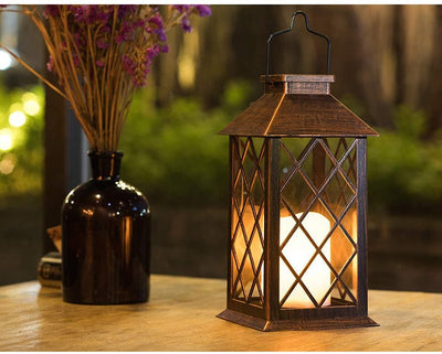 Lámpara Solar Decorativa de Jardín con Efecto Vela - Image 10