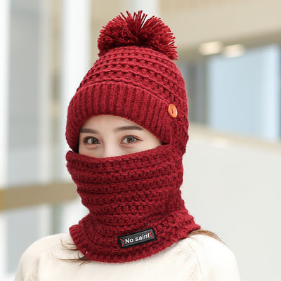Gorro y Bufanda Térmica de Lana para Ciclismo - Protección Contra el Viento - Image 25