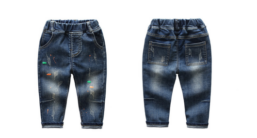 Jeans para Niños Estilo Coreano Primavera Otoño - Tendencia Urbana - Image 6
