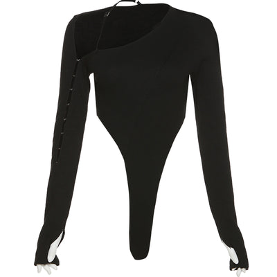 Blusa Manga Larga con Diseño Calado Efecto Slim - Image 9