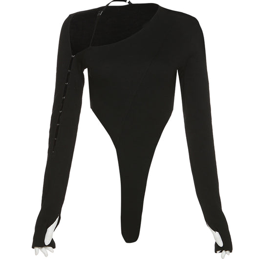 Blusa Manga Larga con Diseño Calado Efecto Slim - Image 9