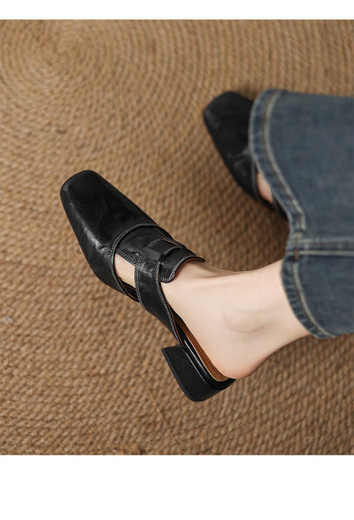 Sandalias Retro Mujer Tacón Bajo Grueso - Cómodas para Verano - Image 11