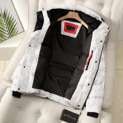 Abrigo de Esquí Acolchado con Capucha - Chaqueta Térmica para Invierno - Image 12
