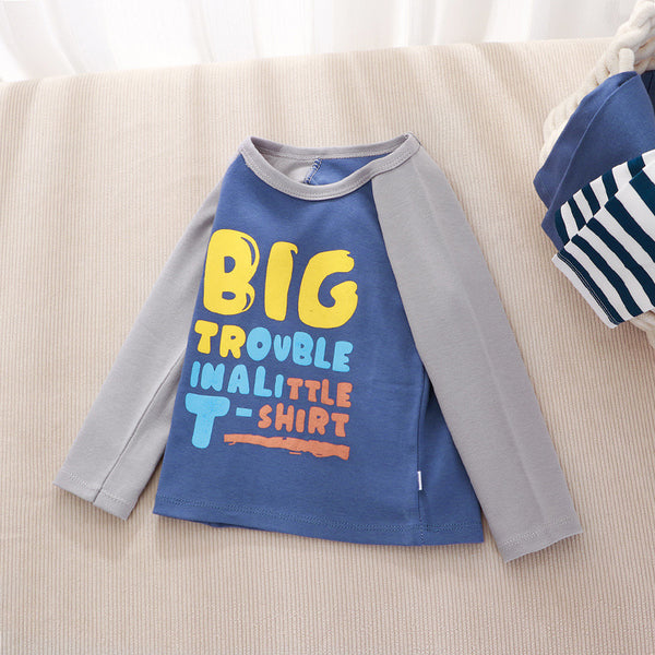 Camiseta Térmica Infantil de Algodón - Manga Larga Niños y Niñas
