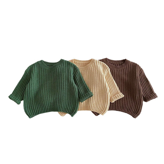 Suéter Tejido Grueso para Niños - Pullover Cómodo y Duradero - Image 5