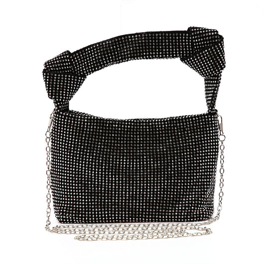 Bolso de Noche Elegante con Diamantes y Cristales Brillantes - Image 17