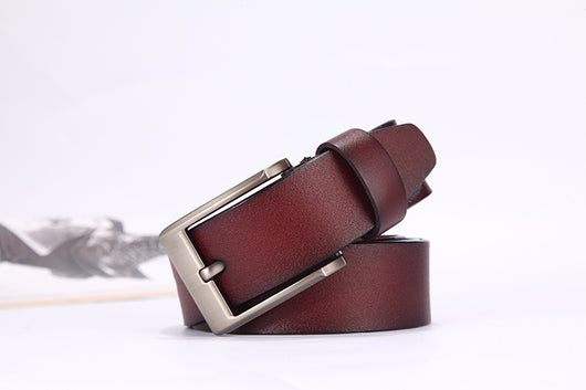 Cinturón de Cuero Casual para Hombre - Estilo Versátil - Image 6