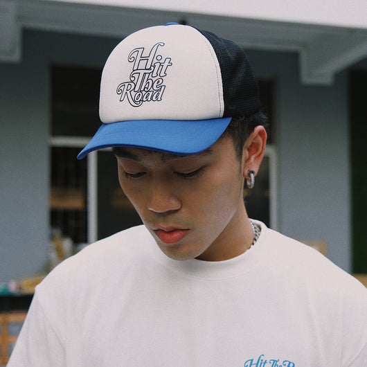 Gorras Retro Azul y Blanco a Juego - Accesorios de Pareja Tendencia Nacional - Image 6