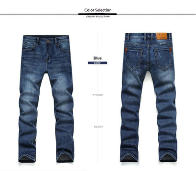 Jeans Slim Fit Elásticos Estilo Coreano Retro para Jóvenes - Image 9