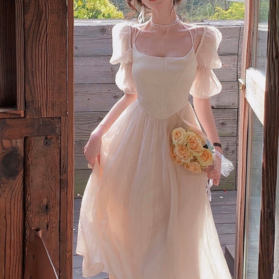 Vestido Blanco Diseño Exclusivo Fairy Gentle Style