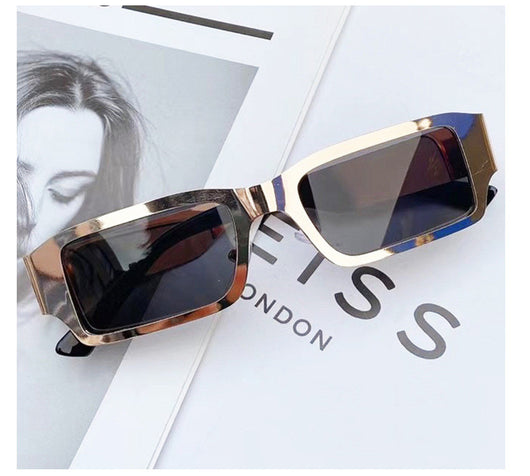 Gafas de Metal Cuadradas Pequeñas para Hombre - Estilo Importación - Image 22