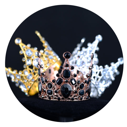 Corona Barroca Vintage para Niñas - Diadema Reina Decorativa - Image 2