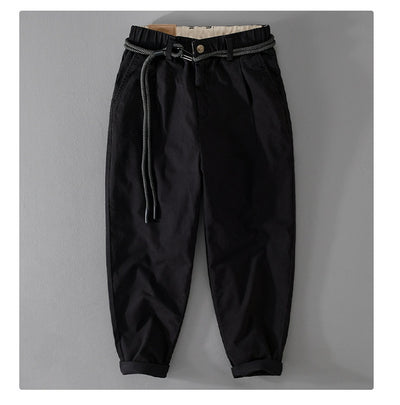 Pantalones Overol Japoneses Holgados para Hombre - Image 14