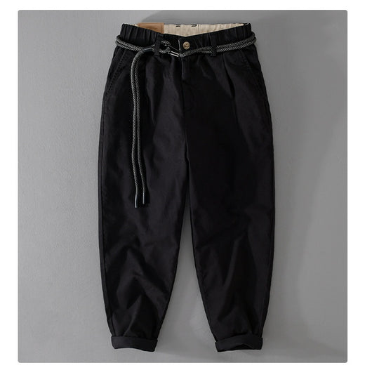 Pantalones Overol Japoneses Holgados para Hombre - Image 14