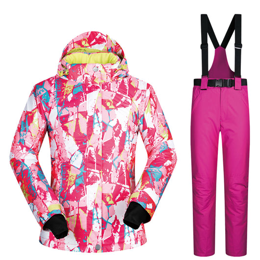Traje de Esquí Mujer Térmico Transpirable de Doble Capa - Image 22